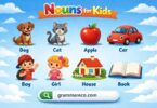 300 List of Nouns for Kids A to Z with their Pictures