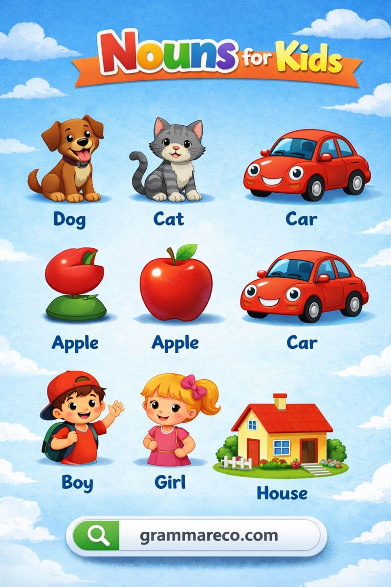 30+ Common Nouns for Kids: A Visual Guide to Nouns