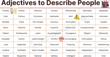 200+ Adjectives to Describe People: Positive and Negative Words