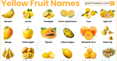 29+ Yellow Color Fruits with Names and images: Complete List