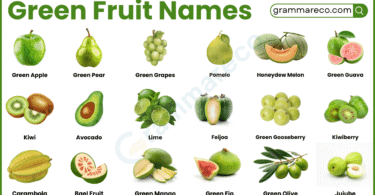 Green Fruits with Photos: Know the List of 59 Green Fruit Names