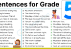 Basic English Sentences for Grade 5 | 200+ Easy Sentences