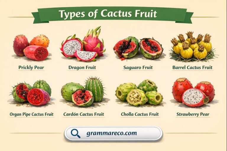 Edible Cactus Fruit Varieties and Types with Names and Pictures