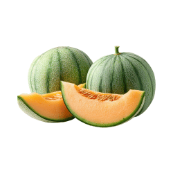 Green Cantaloupe Fruit​