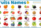 200+ Fruits Names: Types of Fruit with their Pictures and List