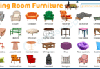 50+ Living Room Furniture Names: Essential List with Pictures