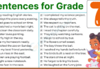Sentences for Grade 7: 300+ Simple Sentences for Students