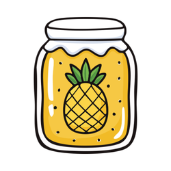Canned pineapple