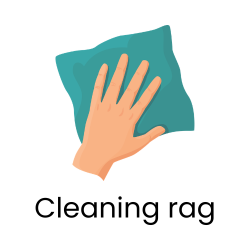 Cleaning rag
