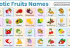 100 Exotic Fruits List: Rare Fruits Names with Photos and Benefits