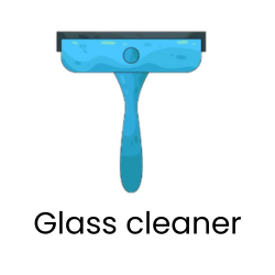 Glass cleaner: Cleaning Tools and Supplies