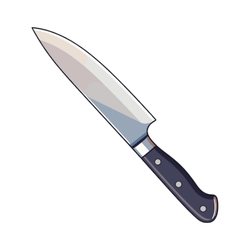 Knife: Kitchen Items and Tools