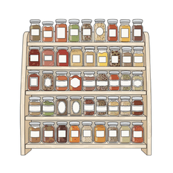 Spice rack