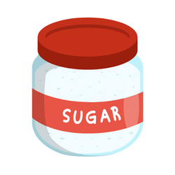 Kitchen-Items-and-Tools-Names-Sugar jar