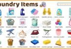 50+ Laundry Items: Complete List with their Pictures