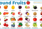 List of 50+ Round Fruits with Names and their Pictures