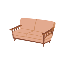 Futon: Living Room Furniture names