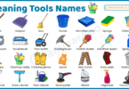 Names of 100+ Cleaning Tools and Supplies with Pictures