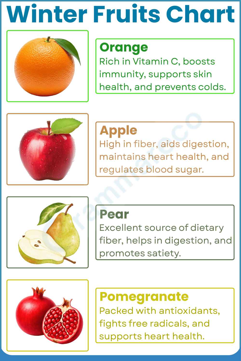 Nutritional Benefits of Seasonal Winter Fruits