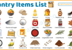 Pantry Staples List: 150+ Pantry Items with Pictures and Names