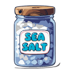 Sea salt: Pantry Staples List with Pictures