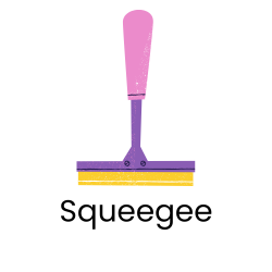 Squeegee: Cleaning Tools and Supplies