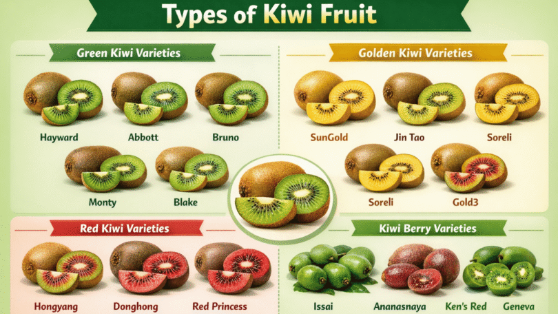50+ Types of Kiwi: Different Kiwi Varieties with their Pictures