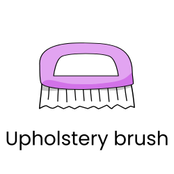 Upholstery brush
