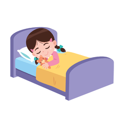 Sleep At Night: Daily Routine Words List