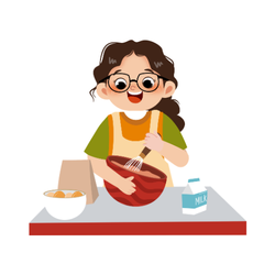 Bake - Daily Action Words List