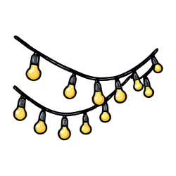 Balcony Decor Items: String Lights