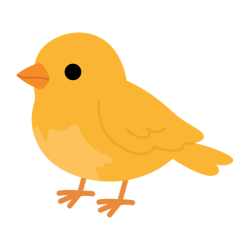 Bird – A feathered animal that can fly and sing songs