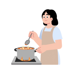 Boil - Daily Routine Action Verbs