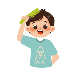 Comb your Hair Action Word