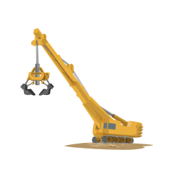 Crawler Crane - Construction Vehicles Names