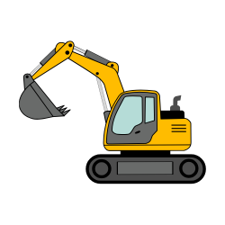 Mini Excavator Construction Vehicle