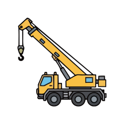 Construction Vehicle - Mobile Crane