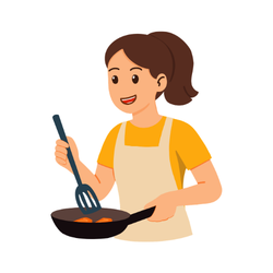 Cook - Daily Routine Action verb