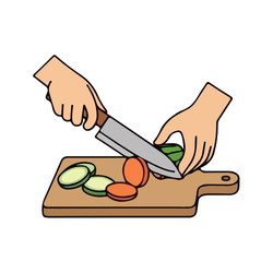 Cutting - Action Verbs List