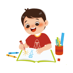 Drawing - A Action Word