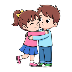 Hug - An Action verb