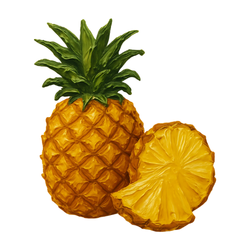 Pineapple - Small and Large Fruits