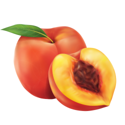 Peach - Sweet and Bitter Fruits Names