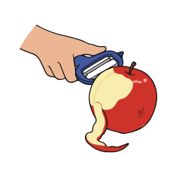 Peeling the Apple - Cooking Verb
