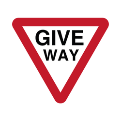 Give Way: Road Signs and Meanings