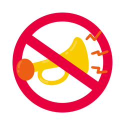 Horn Prohibited Meaning