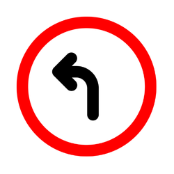 Left Turn Only: Road Signs and Meanings