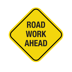 Road Work Ahead