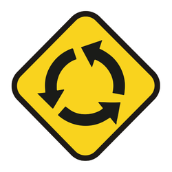 Roundabout Ahead