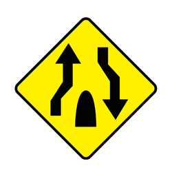 Divided Highway Ends